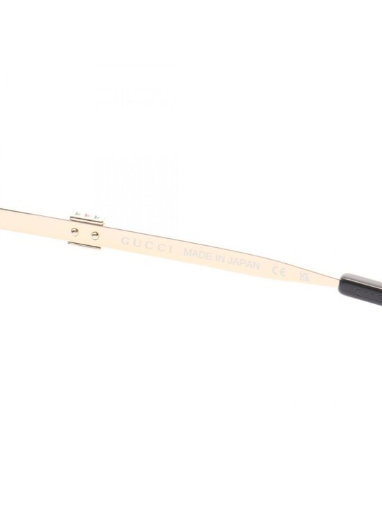Gucci Sunglasses Gold Black Eyewear main image 4